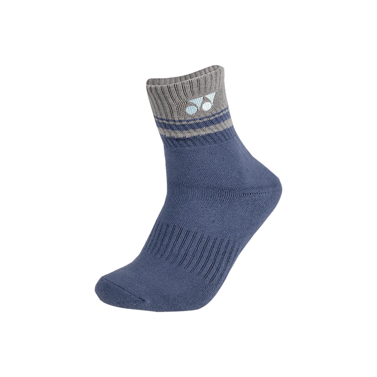 YONEX MEN'S SOCKS REGULAR # SSM-1890-MP7-S CRYSTAL BLUE