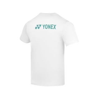 YONEX ROUND NECK MEN T SHIRT# RM-H036-2861-EASY4-S BLUE TURQ