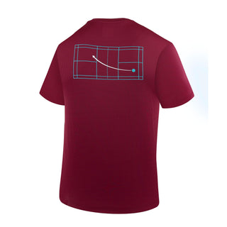 YONEX ROUND NECK MEN T SHIRT# RM-H036-2863-EASY4-S BLACK/TUR