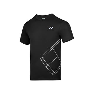 YONEX ROUND NECK MEN T SHIRT# RM-H036-2879-EASY4-S BLACK 2XL
