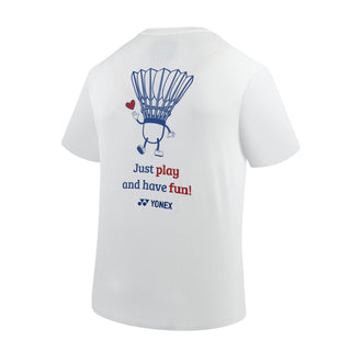YONEX ROUND NECK MEN T SHIRT# RM-H036-2883-EASY4-S GLACIER G