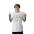 YONEX MENS ROUND NECK TEE # RM-J035-3100-MYMAS25-S WHITE 2XL