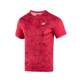 YONEX MENS BATIK ROUND NECK TEE # RM-J035-3143-MYMAS25-S BLU