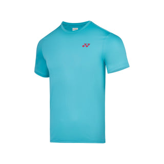 YONEX ROUND NECK MEN T SHIRT# RM-H036-2861-EASY4-S BLUE TURQ
