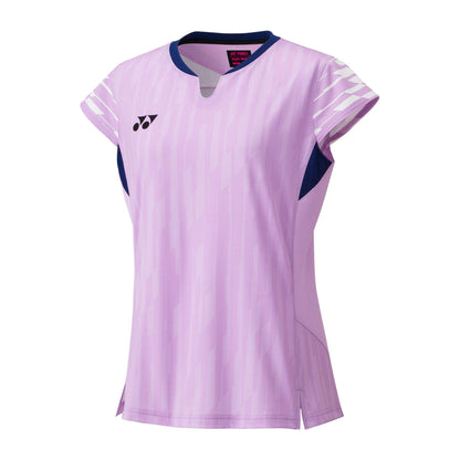 YONEX WOMENS CREW NECK SHIRT # 20860YX CLEAR RED 2XL