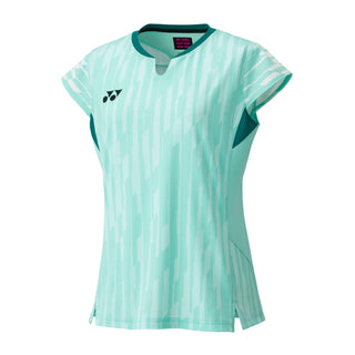 YONEX WOMENS CREW NECK SHIRT # 20860YX CLEAR RED 2XL