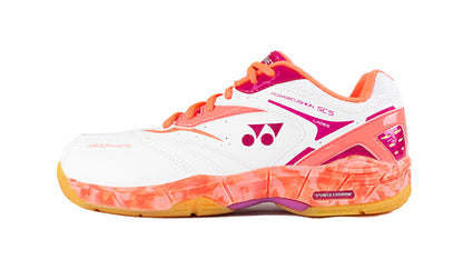 YONEX BADMINTON SHOES SHB-SC5LX CORAL ORANGE 22.5