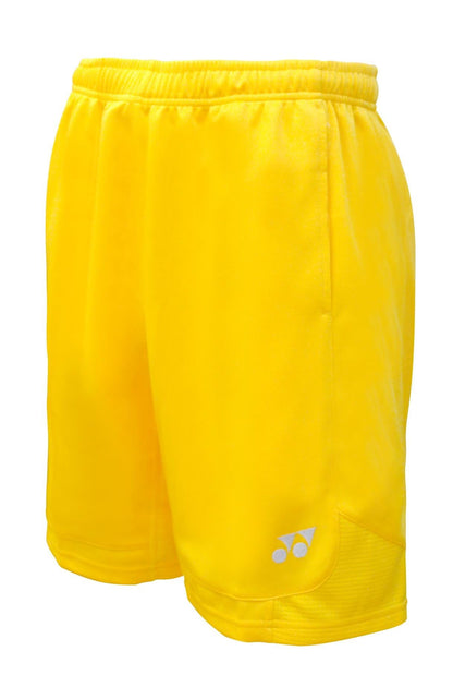 YONEX MEN'S SHORT PANTS 15018EXA (POLYESTER 100%, KNIT) WHIT