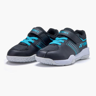 YONEX BTON SHOES STRIDER FLOW KIDS # SHBSF1KIDS BLACK/BLUE 1