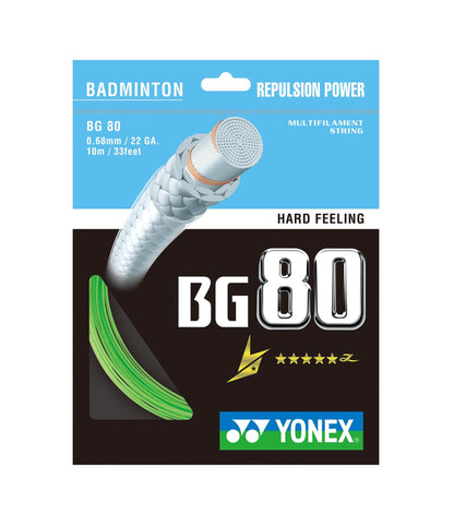 YONEX BADMINTON GUTS #BG-80 BLACK ZZZZ