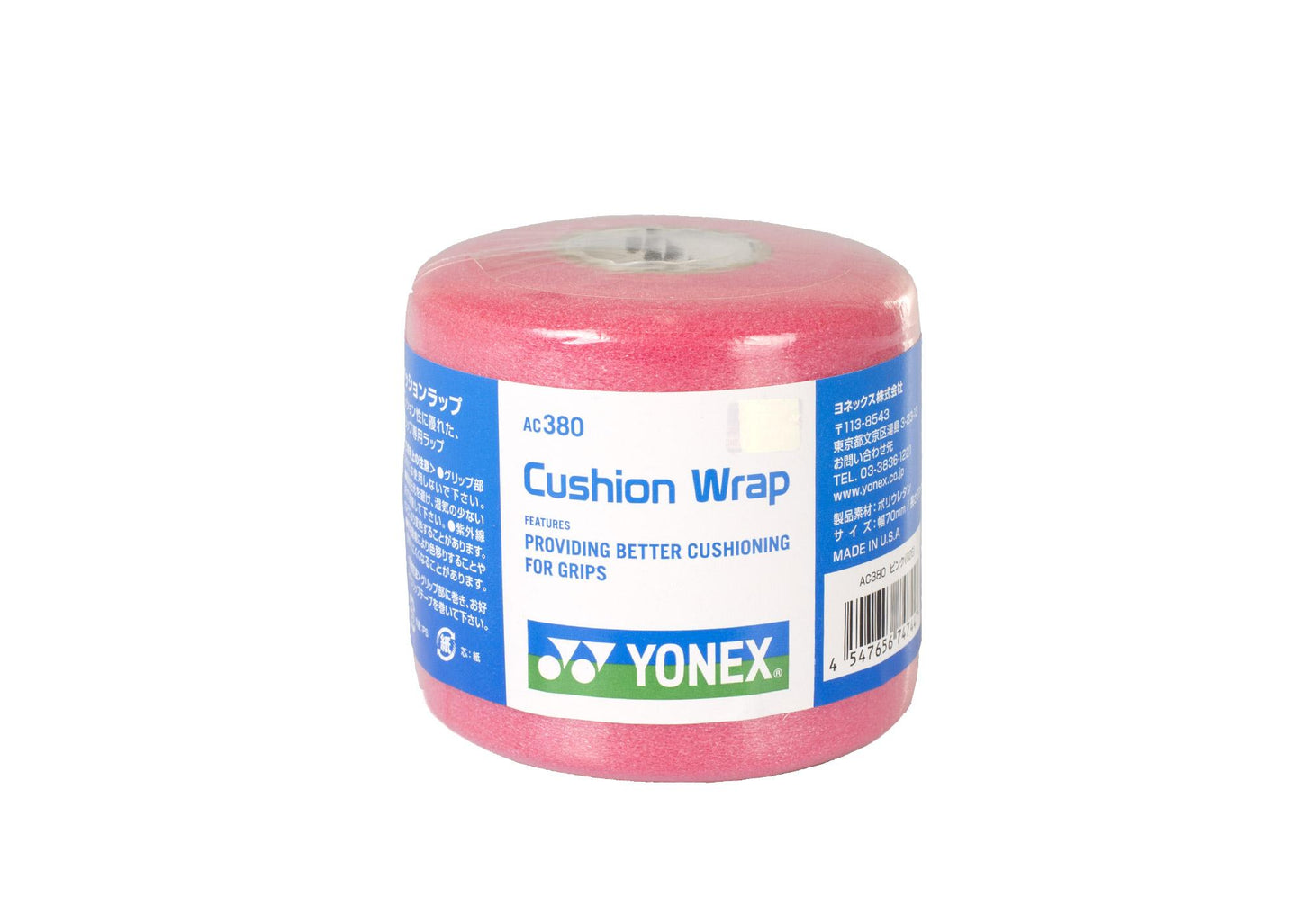 YONEX CUSION WRAP AC380 PINK ZZZZ