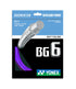 YONEX BADMINTON GUT #BG 6 BLACK