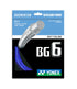 YONEX BADMINTON GUT #BG 6 BLACK