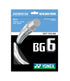 YONEX BADMINTON GUT #BG 6 BLACK