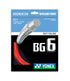 YONEX BADMINTON GUT #BG 6 BLACK
