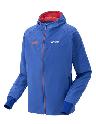 YONEX TEXTILE MEN'S WARM-UP JACKET 50000LCW FROSTY BLUE 2XL