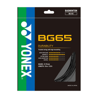 YONEX BADMINTON GUT #BG 65 AMBER