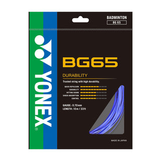 YONEX BADMINTON GUT #BG 65 AMBER