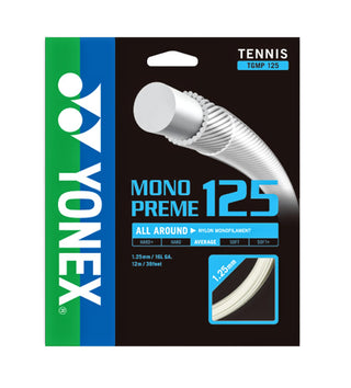 YONEX TENNIS STRING # TGMP125 WHITE -