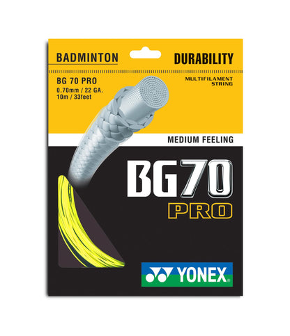 YONEX BADMINTON GUTS #BG-70-PRO BLACK ZZZZ