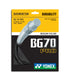 YONEX BADMINTON GUTS #BG-70-PRO BLACK ZZZZ