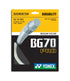 YONEX BADMINTON GUTS #BG-70-PRO BLACK ZZZZ