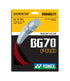 YONEX BADMINTON GUTS #BG-70-PRO BLACK ZZZZ