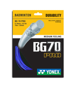 YONEX BADMINTON GUTS #BG-70-PRO BLACK ZZZZ