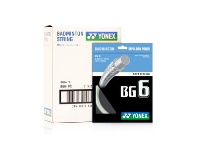 YONEX BADMINTON GUT #BG 6 BLACK