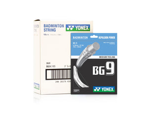 YONEX BADMINTON GUT #BG 9 PEARL WHITE