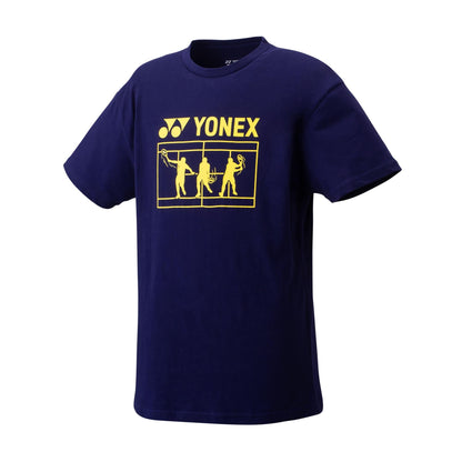 YONEX UNISEX ROUND NECK T- SHIRT  # 16296EX WHITE L