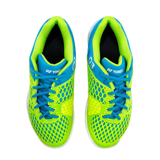 YONEX BADMINTON SHOES POWER CUSHION # SHB03EX BLUE/LIME
