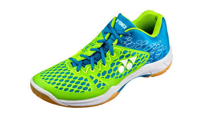 YONEX BADMINTON SHOES POWER CUSHION # SHB03EX BLUE/LIME