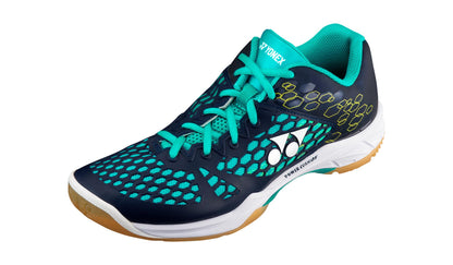 YONEX BADMINTON SHOES POWER CUSHION # SHB03EX BLUE/LIME