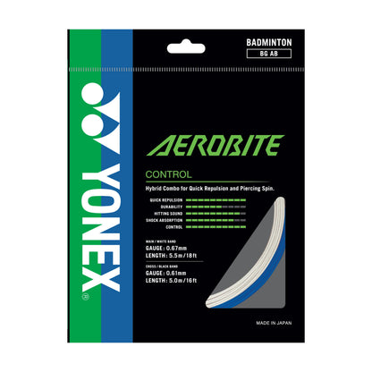 YONEX BADMINTON STRING # BG-AB WHITE/BLUE ZZZZ