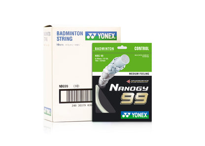 YONEX BADMINTON STRING NBG99 WHITE ZZZZ