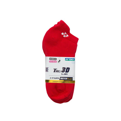 YONEX MEN'S SOCKS 3 IN 1 # SSMP 0555S-3-SR PINK