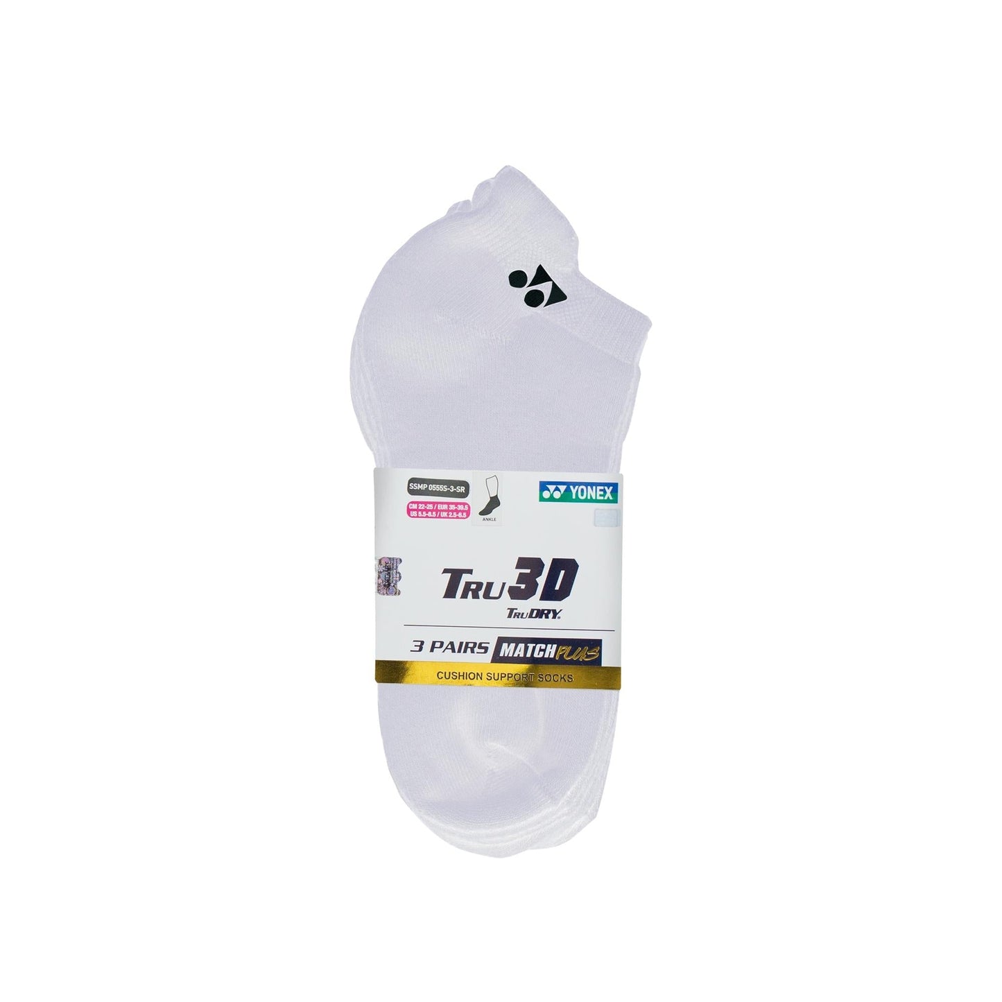 YONEX MEN'S SOCKS 3 IN 1 # SSMP 0555S-3-SR PINK
