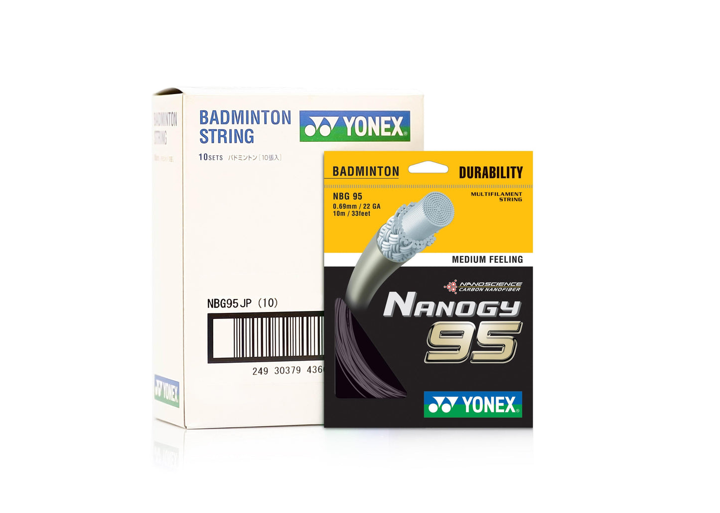 YONEX BADMINTON GUT #NANO BG95 JP CSGO ZZZZ