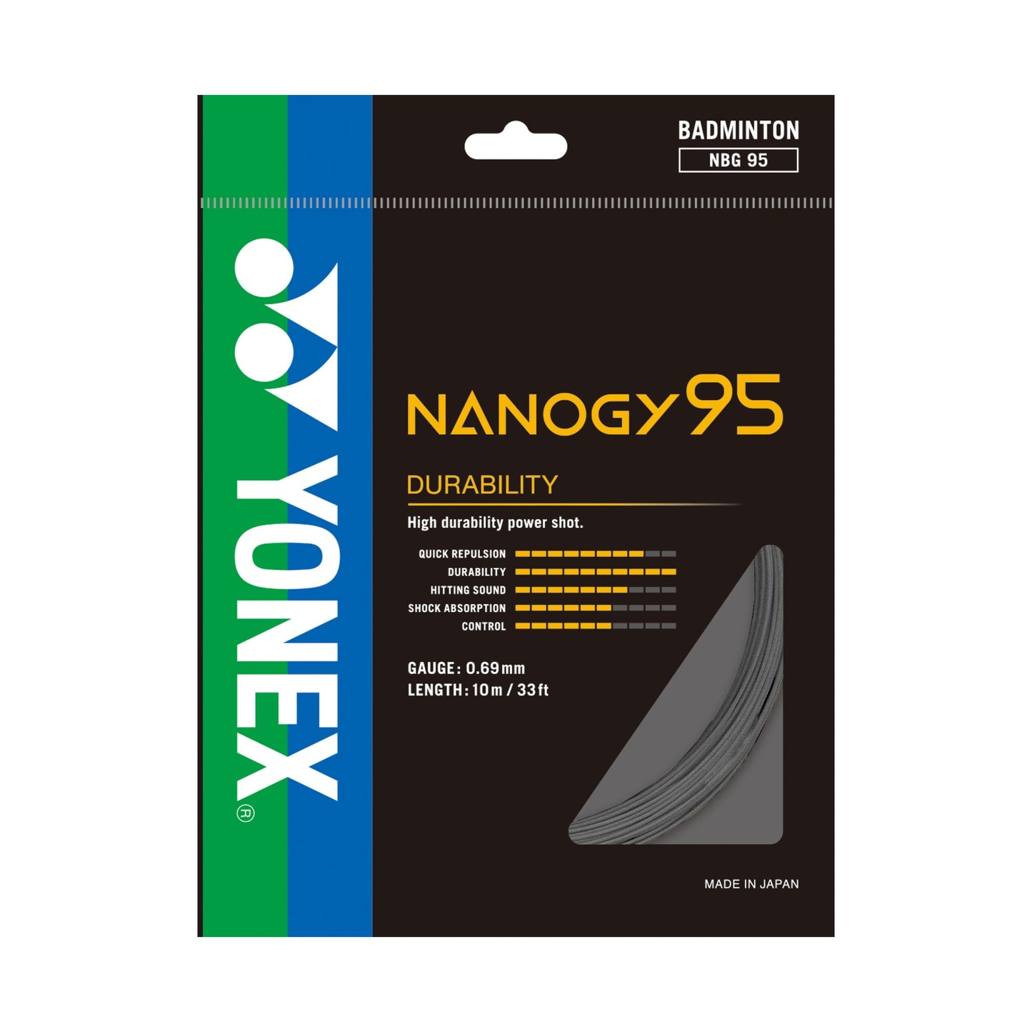 YONEX BADMINTON GUT #NANO BG95 JP CSGO ZZZZ