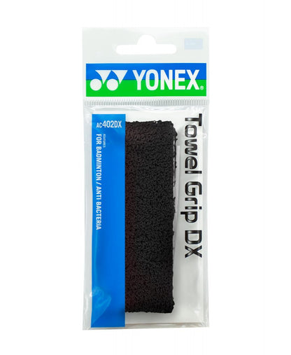 YONEX GRIPS - TOWEL GRIP DELUXE # AC402DEX BLACK ZZZZ