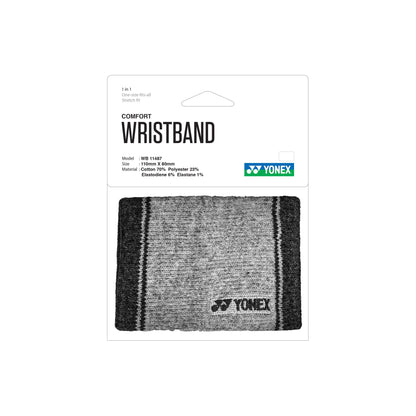 YONEX Wristband 1-in-1 # WB 11487 BLACK ZZZZ