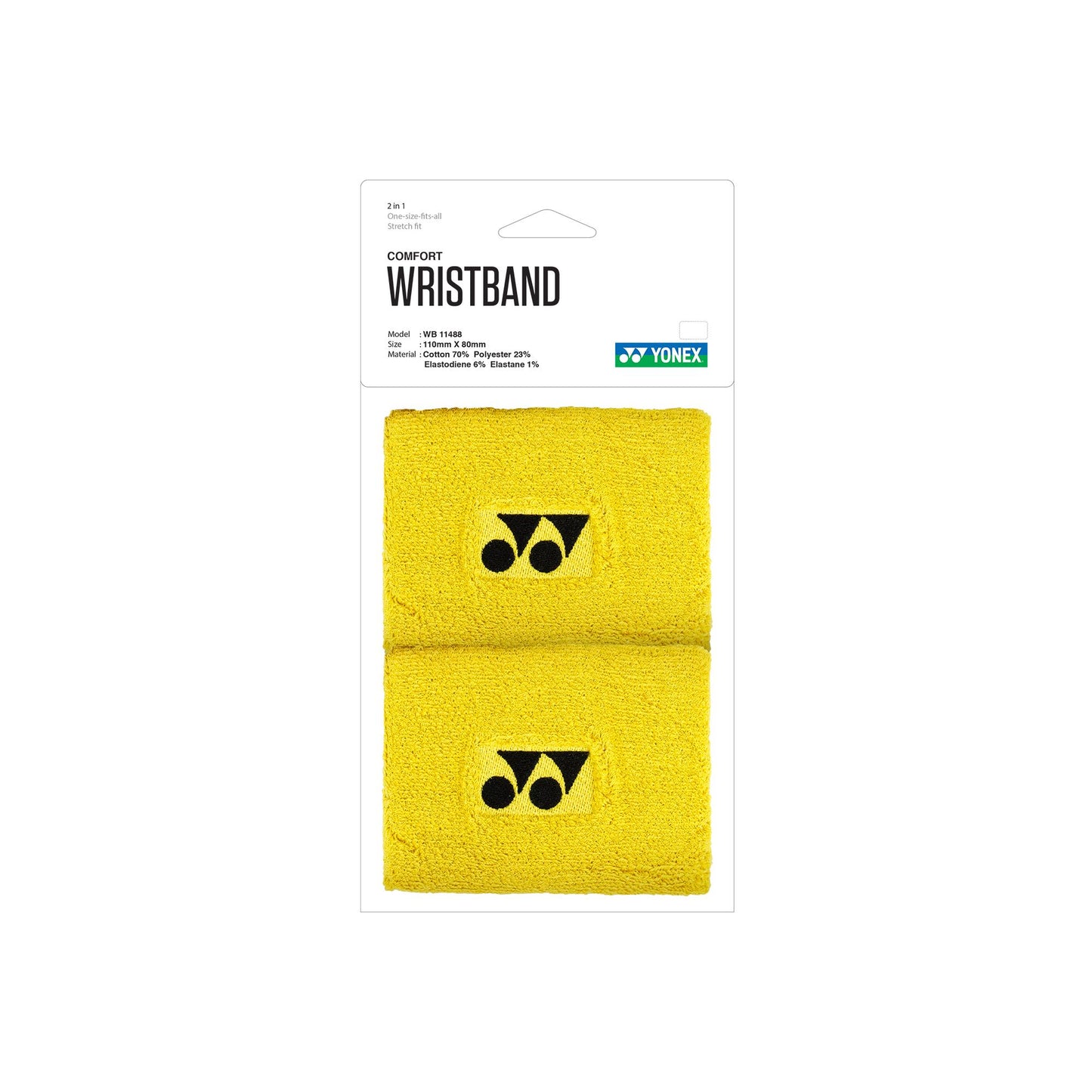 YONEX WRISTBAND # WB 11488-2 BABY BLUE 2 IN 1