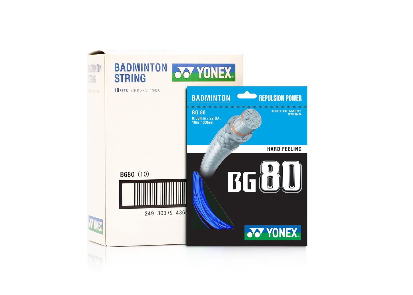 YONEX BADMINTON GUTS #BG-80 BLACK ZZZZ