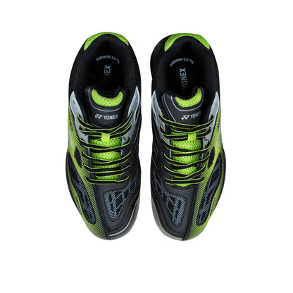 YONEX MENS BADMINTON SHOES  # HYDRO FORCE 2 BLACK/LIME GREEN