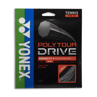 YONEX TENNIS STRING - POLY TOUR DRIVE 125 SILVER   - FLASH Y