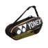 YONEX TEAM RACQUET BAG (6PCS) # BA42026EX BLACK/YELLOW