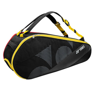 YONEX ACTIVE RACQUET BAG (6PCS) # BA82026EX BLACK/YELLOW ZZZ