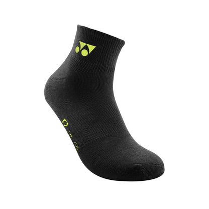 YONEX MEN'S SOCKS # SSMP 1055SM-SR BLACK/GREY 1IN1