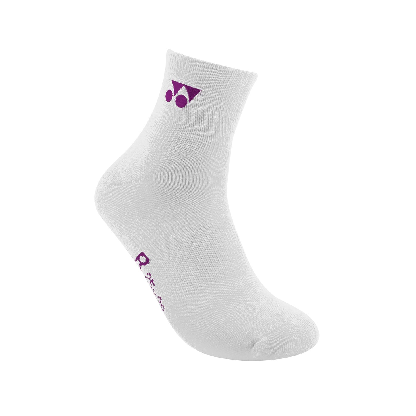 YONEX MEN'S SOCKS # SSMP 1255SM-SR BLACK/BRIGHT ORANGE 1IN1
